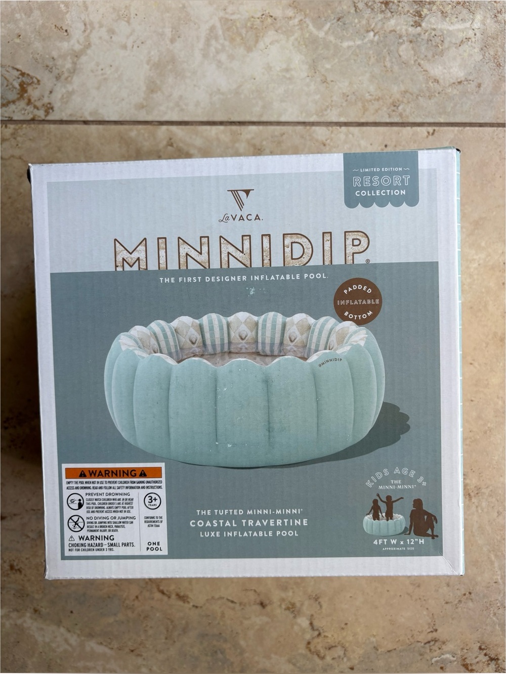 Mini Dip Inflatable Pool NIB